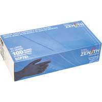 Gants jetables de calibre m&eacute;dical r&eacute;sistants &agrave; la perforation, 2T-Grand, Nitrile, 5 mils, Sans poudre, Noir, Classe 2 Trail Hammer and Bolt