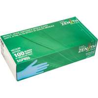 Gants jetables de calibre m&eacute;dical r&eacute;sistants &agrave; la perforation, Moyen, Nitrile, 3,5 mils, Sans poudre, Bleu, Classe 2 Trail Hammer and Bolt