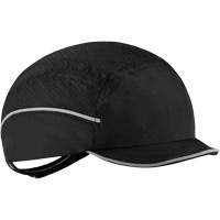 Skullerz&reg; 8955 Lightweight Bump Cap Hat, Black Trail Hammer and Bolt