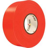 Ruban de signalisation, 1,1875" la x 164' lo, Orange fluorescent Trail Hammer and Bolt