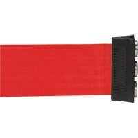 Magnetic Tape Cassette for Build-Your-Own Crowd Control Barrier, 12', Red Tape Trail Hammer and Bolt
