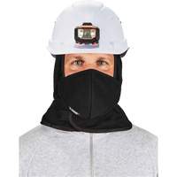N-Ferno&reg; Winter Hard Hat Liner with Mouthpiece, Fleece Lining, One Size, Black Trail Hammer and Bolt