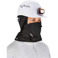 N-Ferno&reg; 3-Layer Winter Hard Hat Liner with Mouthpiece, Fleece Lining, One Size, Black Trail Hammer and Bolt