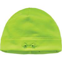 N-Ferno&reg; Skull Cap Beanie Hat with LED Lights, One Size, High-Visibility Lime Green Trail Hammer and Bolt