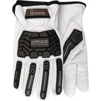 Gants antichocs Scape Goat, T-petit, Paume en Ch&egrave;vre, Poignet &agrave; enfiler Trail Hammer and Bolt