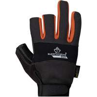 Clutch Gear&reg; Open-Finger Framers Gloves, Synthetic Palm, Size Small Trail Hammer and Bolt