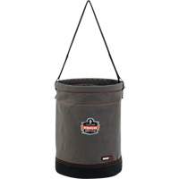 Arsenal&reg; 5930 Web Handle Hoist Bucket, Canvas, 12.5" Dia. x 17" H, 150 lbs. Load Rating Trail Hammer and Bolt