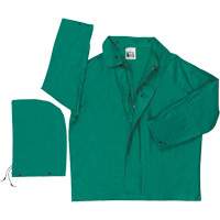 Imperm&eacute;able avec limite dinflammabilit&eacute; Dominator, Polyester/PVC, Grand, Vert Trail Hammer and Bolt