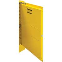 Flammable Storage Cabinet, 12 gal., 1 Door, 23" W x 35" H x 18" D Trail Hammer and Bolt