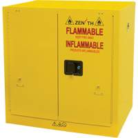 Armoire pour produits inflammables, 22 gal., 2 Porte(s), 35" La x 35" h x 22" p Trail Hammer and Bolt