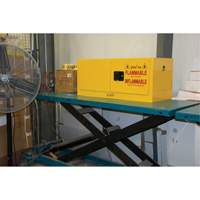 Armoire pour produits inflammables, 12 gal., 2 Porte(s), 43" La x 18" h x 18" p Trail Hammer and Bolt