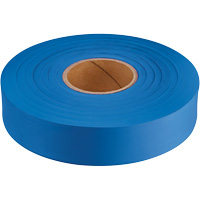 Ruban de signalisation Empire, 1" la x 600' lo, Bleu fluorescent Trail Hammer and Bolt