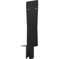 Dispenser Holder for Crowd Control Post, Black Trail Hammer and Bolt