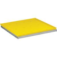 SpillSlope&reg; Safety Cabinet Shelf with Tray Trail Hammer and Bolt