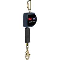 Nano-Lok Extended Length Self Retracting Lifeline, 20', Dyneema&reg;, Swivel Trail Hammer and Bolt