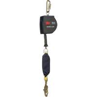 Nano-Lok Extended Length Self Retracting Lifeline, 15', Galvanized Steel, Swivel Trail Hammer and Bolt