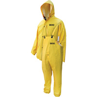 V&ecirc;tements imperm&eacute;ables ignifuges en trois morceaux Deny, 5T-Grand, Jaune Trail Hammer and Bolt