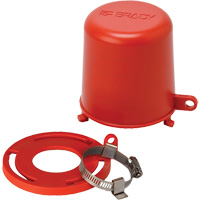 Drinking Fountain Safety Cover & Plug Valve Lockout, Valve/Water Tap Kit Trail Hammer and Bolt