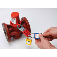 Drinking Fountain Safety Cover & Plug Valve Lockout, Valve/Water Tap Kit Trail Hammer and Bolt