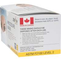 Disposable Procedure Face Masks, ASTM F2100 Level 2, Class 1 Trail Hammer and Bolt