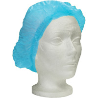 Bonnet bouffant pliss&eacute; Ronco Care, Polypropyl&egrave;ne, 24", Bleu Trail Hammer and Bolt