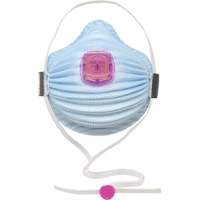 Respirateur de la s&eacute;rie AirWave 4400 avec Smartstrap et garniture d'&eacute;tanch&eacute;it&eacute; int&eacute;grale en mousse, P100, Certifi&eacute; NIOSH, Moyen/grand Trail Hammer and Bolt