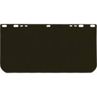 Valuguard Visor, Polycarbonate, Green Tint Trail Hammer and Bolt