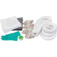 Spill Kit, Oil Only/Universal, Overpack, 20 US gal. Absorbancy Trail Hammer and Bolt