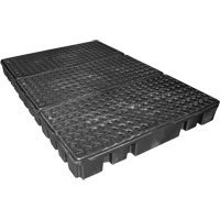 Black Diamond Low Profile Spill Pallet, 76.5 US gal. Spill Capacity, 72" x 49" x 6.5" Trail Hammer and Bolt