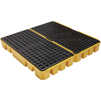 Low Profile Spill Pallet, 51 US gal. Spill Capacity, 49" x 48" x 6.5" Trail Hammer and Bolt