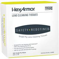 Serviettes nettoyantes pour lentilles, 4,9" x 7,9", 300 /pqt. Trail Hammer and Bolt
