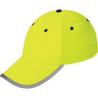 148 Ball Cap, High Visibility Lime-Yellow Trail Hammer and Bolt