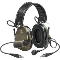 Peltor ComTac VI NIB Dual Lead Headset with Arc, Headband Style, 23 dB Trail Hammer and Bolt