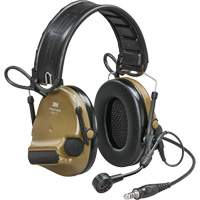 Peltor ComTac VI NIB Single Lead Headset with Arc, Headband Style, 23 dB Trail Hammer and Bolt