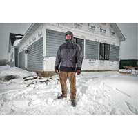 Blouson imperm&eacute;able Hydrobreak, Hommes, 3T-Grand, Gris Trail Hammer and Bolt