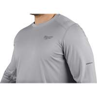 Workskin Lightweight Shirt, Men's, Small, Grey Trail Hammer and Bolt
