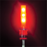 Safety Whip&reg; Constant Heavy-Duty Warning Whip Light Trail Hammer and Bolt