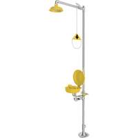Douche durgence et douche oculaire combin&eacute;es, Socle Trail Hammer and Bolt
