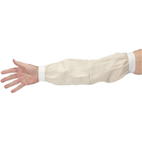 Sleeves, 18", Cotton, White Trail Hammer and Bolt