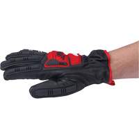 Gants en peau de ch&egrave;vre Impact, Petit, Paume en Cuir fleur Trail Hammer and Bolt