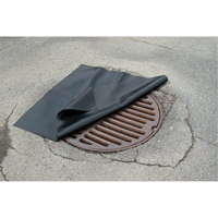Neoprene Drain Covers, Square, 36" L x 36" W Trail Hammer and Bolt