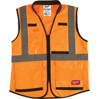 Veste de s&eacute;curit&eacute; haute performance, Orange haute visibilit&eacute;, 4T-Grand/5T-Grand Trail Hammer and Bolt
