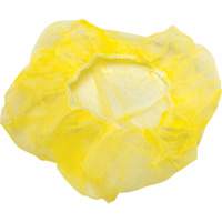 Bonnets bouffants, Polypropyl&egrave;ne, 21", Jaune Trail Hammer and Bolt
