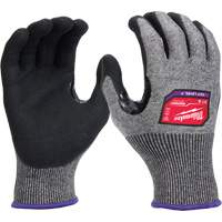 High-Dexterity Dipped Gloves, Size Small, 18 Gauge, Nitrile Coated, Nylon/Polyethylene/Tungsten Shell, ASTM ANSI Level A7/EN 388 Level F Trail Hammer and Bolt