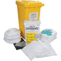 Premium Spill Kit, Oil Only, Bin, 63 US gal. Absorbancy Trail Hammer and Bolt