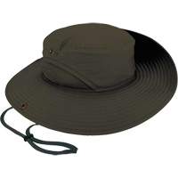 Chill-Its 8936 Lightweight Ranger Hat with Mesh Paneling, Green Trail Hammer and Bolt