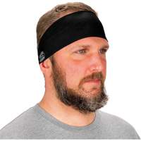 Chill-Its 6634 Cooling Headband, Black Trail Hammer and Bolt