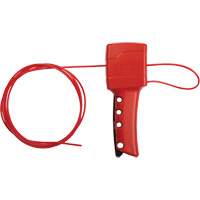 All Purpose Nylon Cable Lockout, 8' Length Trail Hammer and Bolt