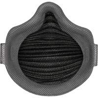 Masques jetables AirWave de la s&eacute;rie M noirs avec SmartStrap et bride compl&egrave;te en mousse, N95, Certifi&eacute; NIOSH, Moyen/grand Trail Hammer and Bolt