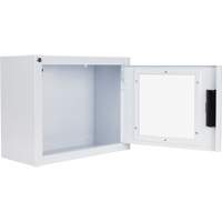 Armoire compacte standard pour DEA avec alarme, Philips/Defibtech/Heartsine Pour, Non m&eacute;dical Trail Hammer and Bolt